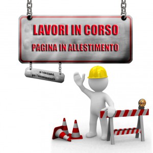 pagina in costruzione